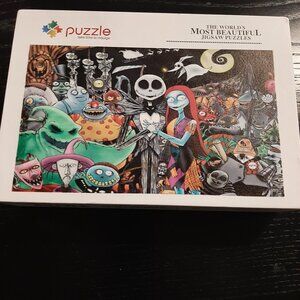 Nightmare before Christmas Jack And Sally 500 piece jigsaw puzzle